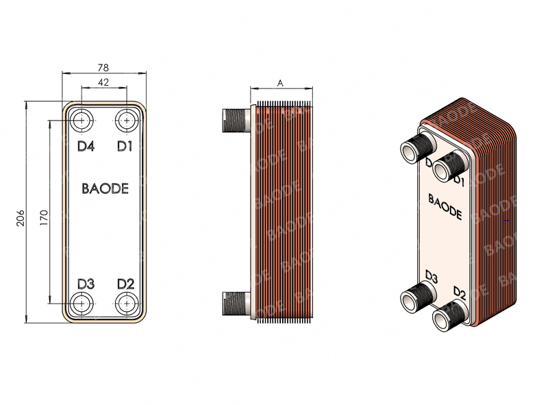BAODE heat exchanger