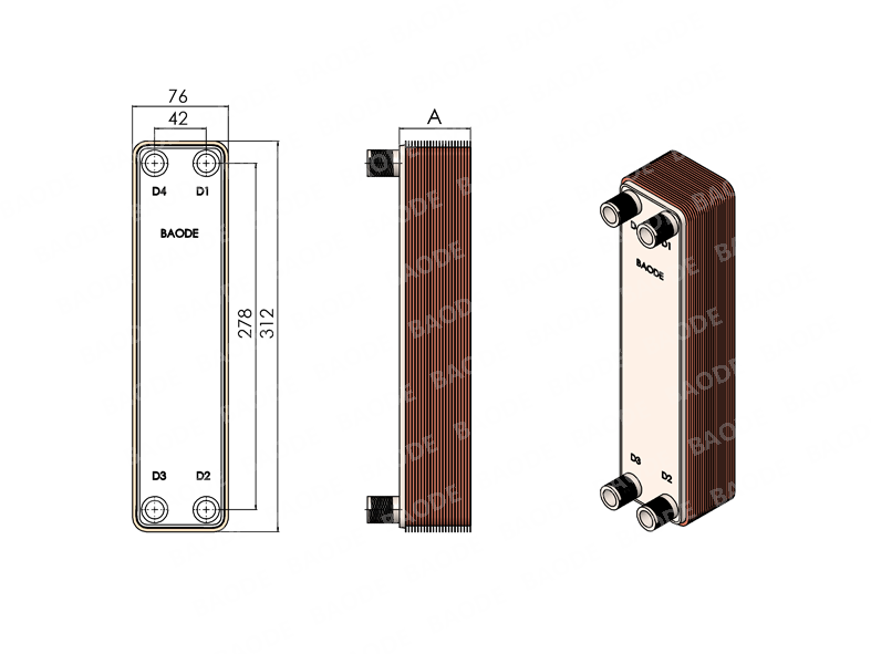 BAODE heat exchanger