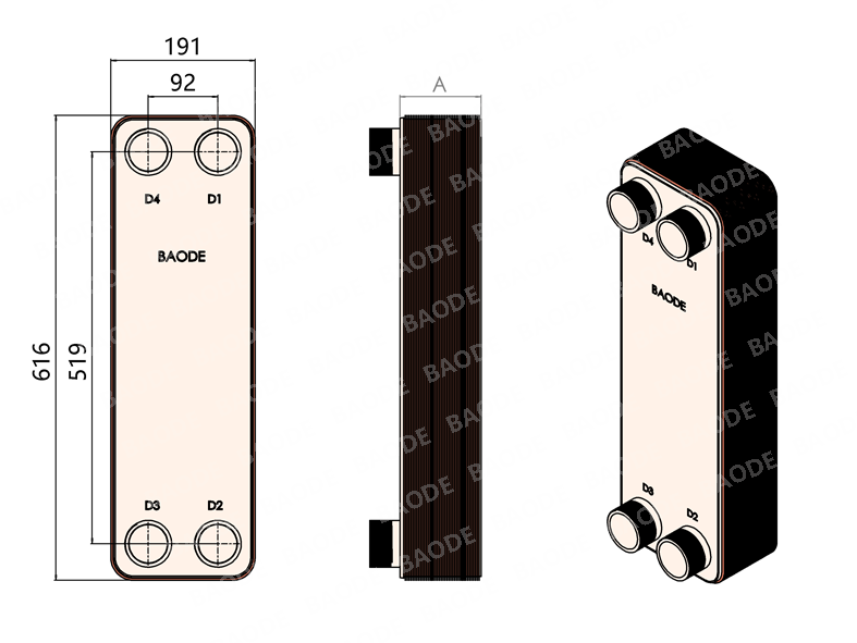 BAODE heat exchanger