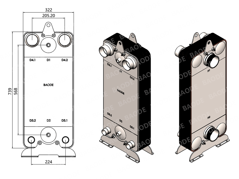 BAODE heat exchanger