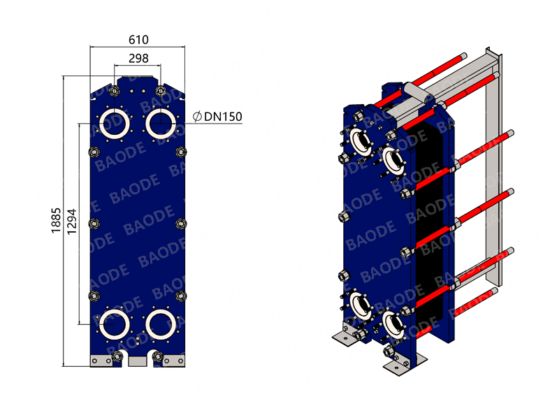 BAODE heat exchanger