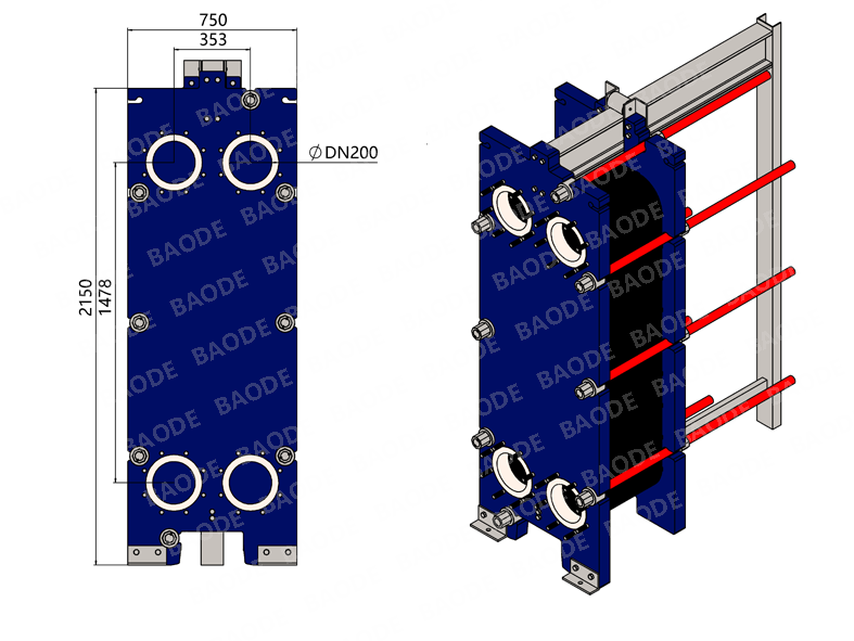 BAODE heat exchanger