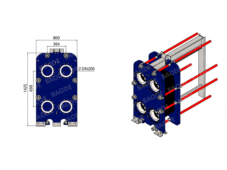 BAODE heat exchanger