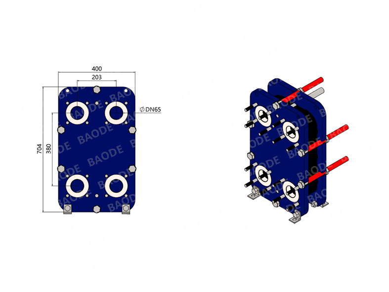BAODE heat exchanger