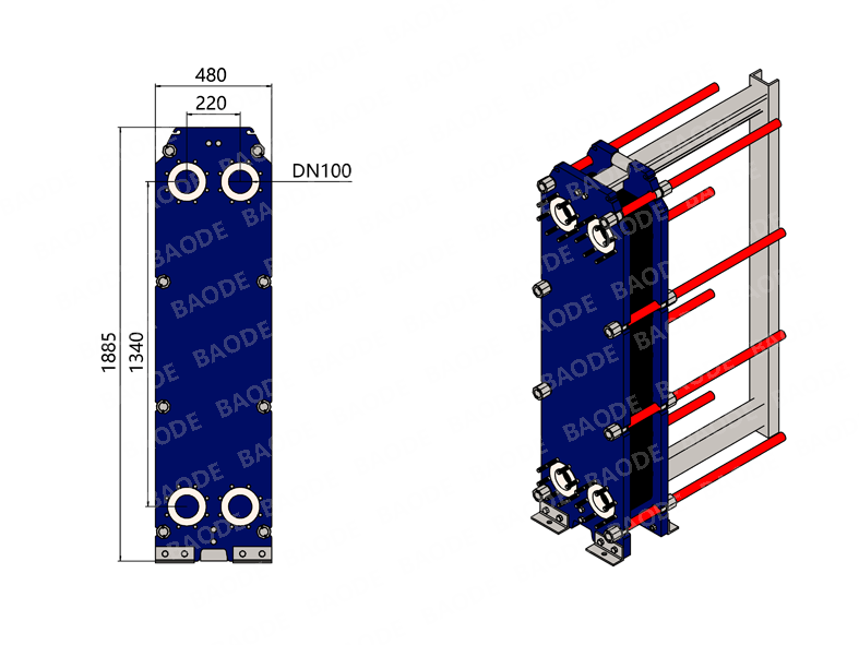BAODE heat exchanger