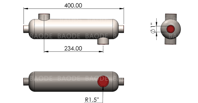 BAODE heat exchanger